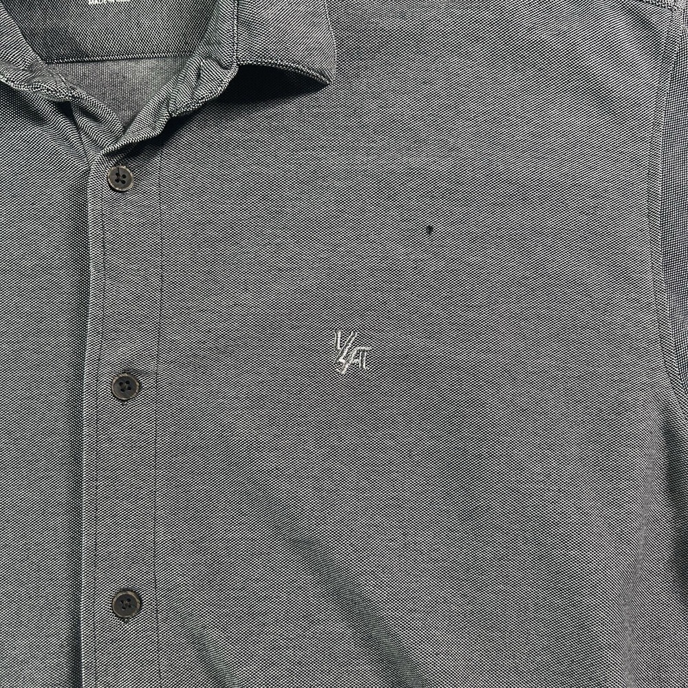 YoungLA Shirt Mens 2XL Button Up Gray Lightweight Stretch Long Sleeve 2XL - Picture 2 of 8
